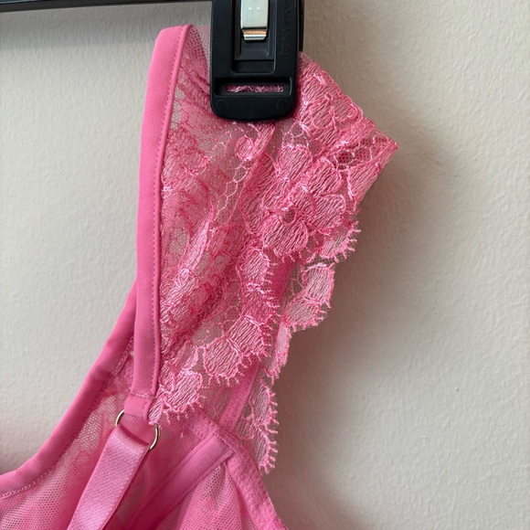 Victoria’s Secret Dream Angels Boho Floral Embroidery Cap-Sleeve Corset Top XL - Picture 7 of 15